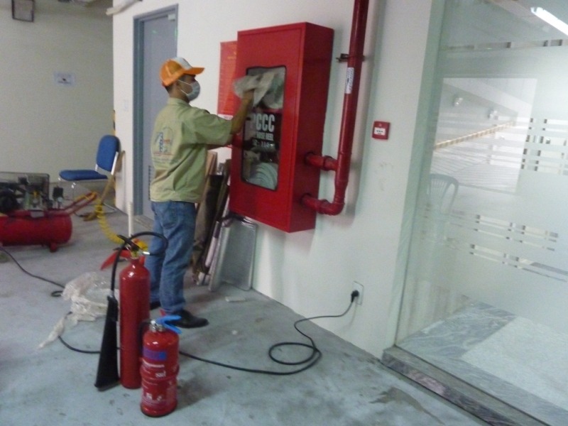 Dịch vụ bảo dưỡng PCCC tòa nhà của PCCC THT